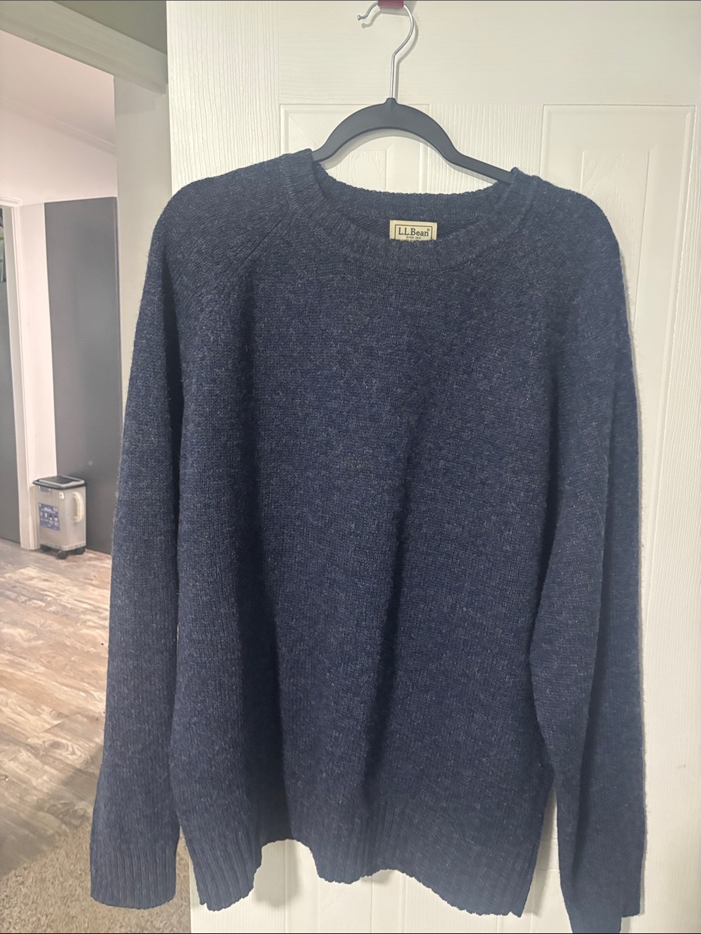 L.L. Bean Men’s Navy Crewneck Sweater